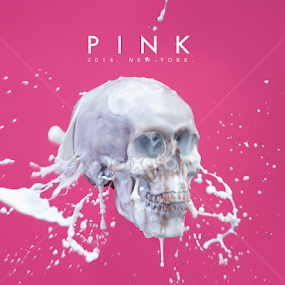 milk skull by Siyu Liu - Abstract Water Drops & Splashes