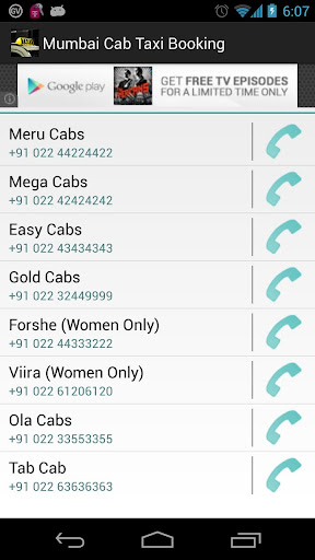 Mumbai Cab Taxi Booking