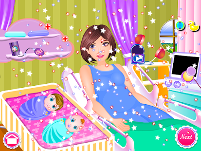 Newborn twins girls games Screenshots 13