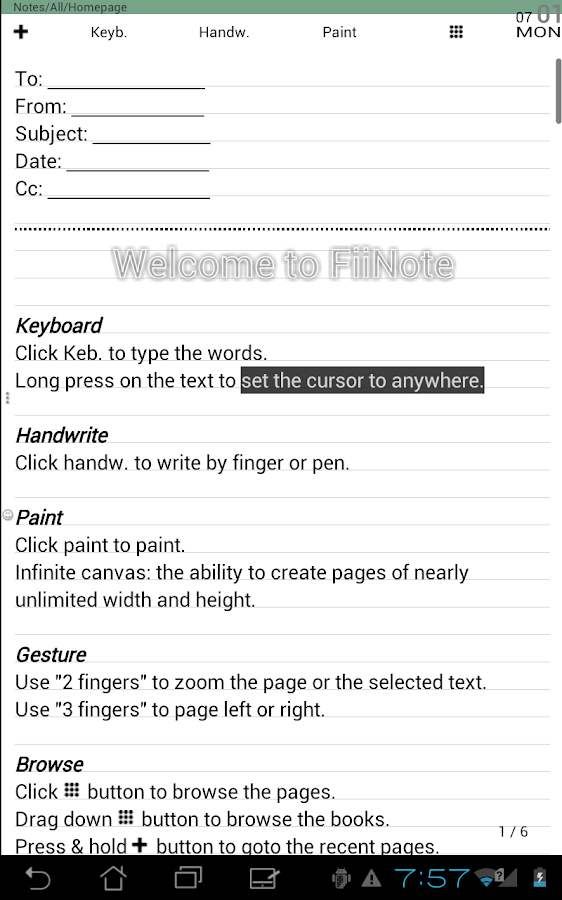 FiiNote, note everything(New!) - screenshot