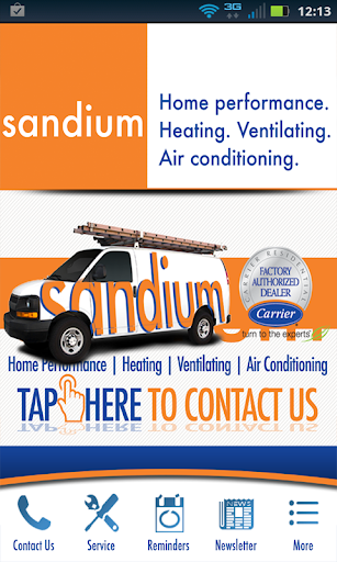 Sandium Heating Air