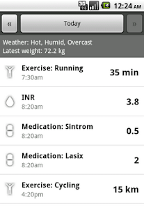 INR Tracker Demo