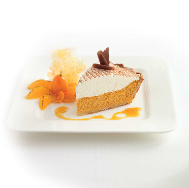 Don't wait until Thanksgiving to try the pumpkin ie at Main Restaurant on your Celebrity Cruises sailing.