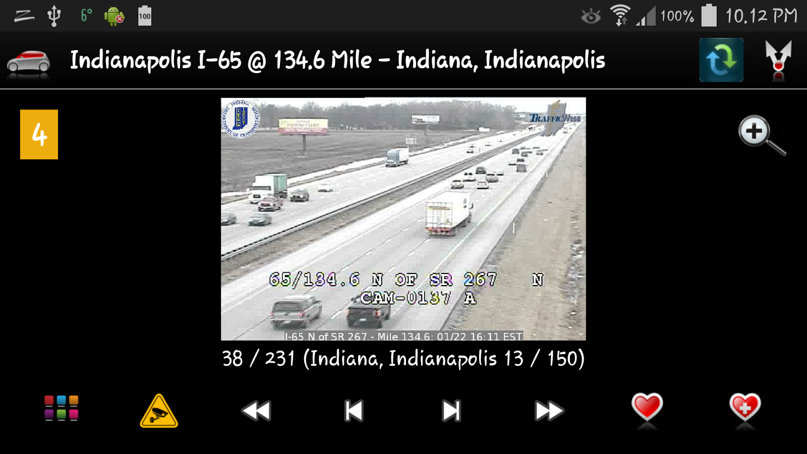 Cameras Indiana - traffic cams - Android Apps on Google Play