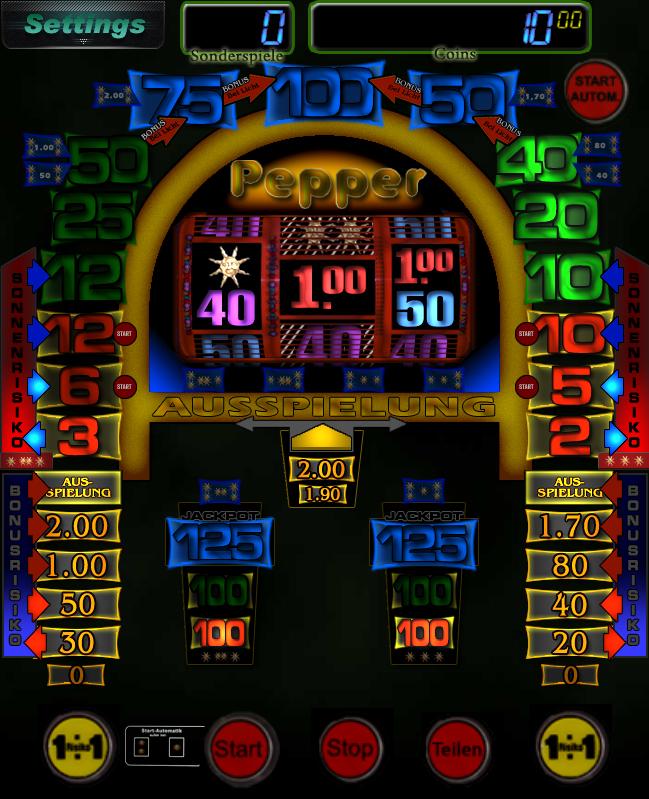 Android application "Pepper" von Sonderspiele screenshort
