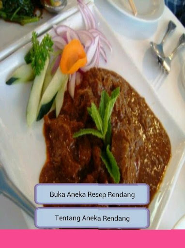 Rendang set Recipes Meat