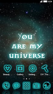 You Are My Universe Theme Screenshots 4