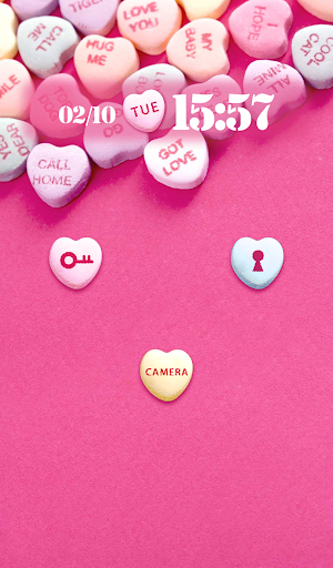 免費下載個人化APP|可爱的换肤壁纸★Candy Hearts app開箱文|APP開箱王