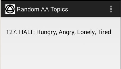 Random AA Topics