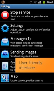 GPS Tag Orange Screenshots 1