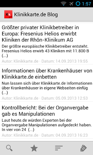 【免費健康App】Klinikkarte.de Blog-APP點子