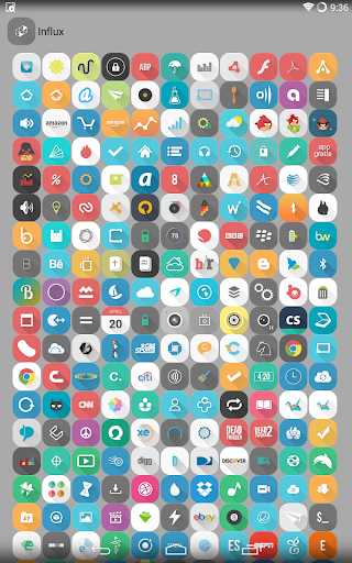 【免費個人化App】Influx Icon Pack (DEMO)-APP點子