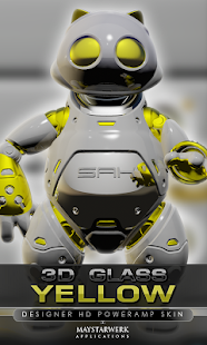 download poweramp kulit kuning 3d free