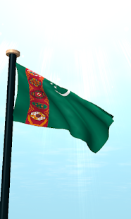 How to install Turkmenistan Flag 3D Free patch 1.23 apk for bluestacks