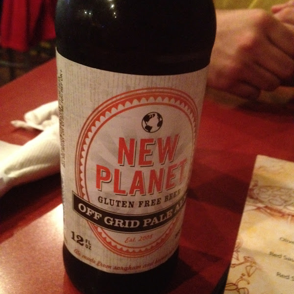 New planet beer!!! Also had several other options... All in bottles.