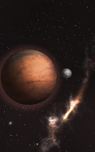 Живые обои "GyroSpace 3D Live Wallpaper" для планшетов на Android