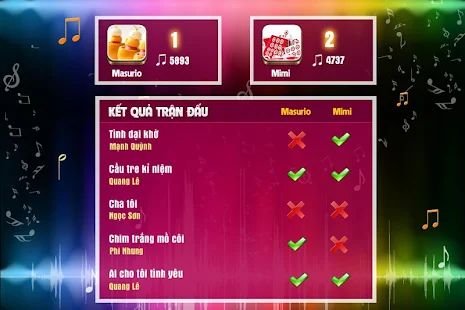 Tải game Đấu trường âm nhạc 2013 cho android