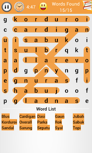 【免費娛樂App】Word Search Indonesia-APP點子