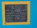 Placa Club Rotario