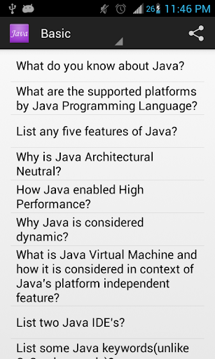 JAVA - Interview Questions