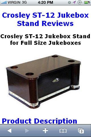 ST-12 Jukebox Stand Reviews