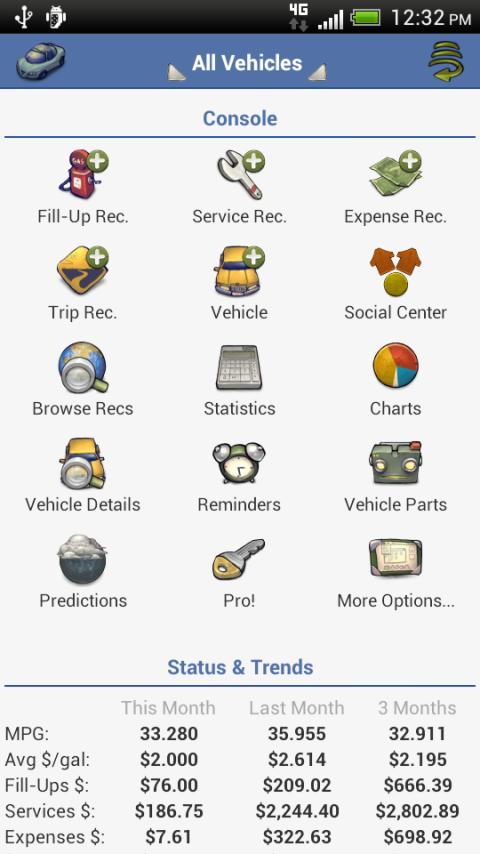 aCar Pro Unlocker Screen 1