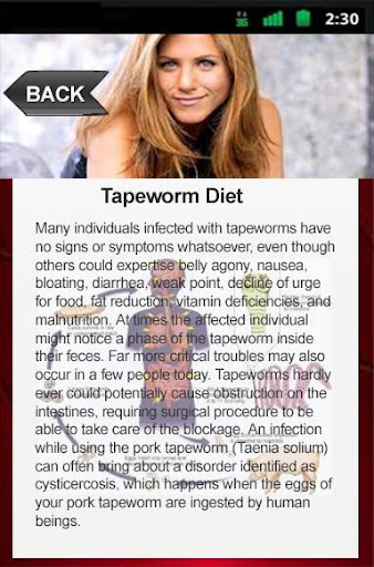 【免費健康App】Tapeworm Diet-APP點子