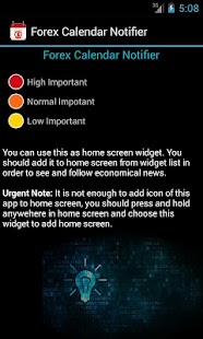 Forex Calendar Notifier