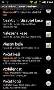 Locus - addon GeoGet Database - screenshot thumbnail