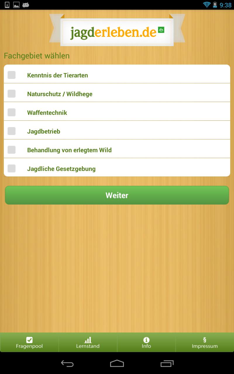 Jagdprüfung - Brandenburg Screen 1