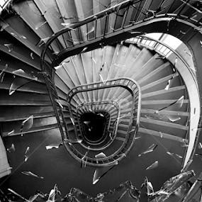 by Georgios Kalogeropoulos - Black & White Abstract