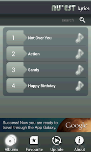 How to install Nu'Est Lyrics 2.0.6 mod apk for pc