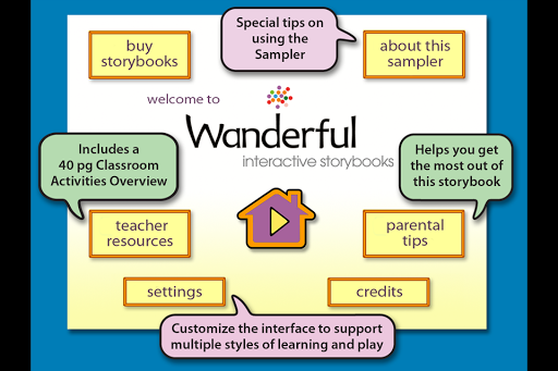 【免費教育App】Wanderful Storybook Sampler-APP點子