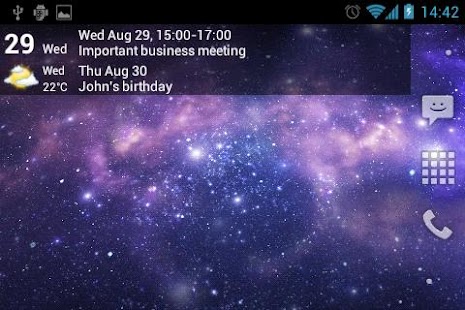 Smartbeans Agenda Widget Screenshots 1