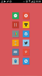 Naxos Flat Icon Pack ADW Nova - screenshot thumbnail