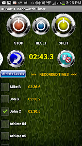 XC Stopwatch Timer – XC Stopwatch is a race timing stopwatch made for ...