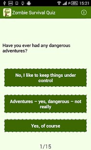 Zombie Survival Quiz Screenshots 1