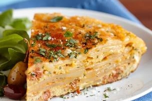 Spanish Tortilla with Chorizo