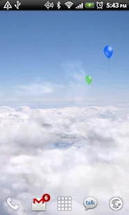 Fond d'écran animé Ciel bleu - screenshot thumbnail