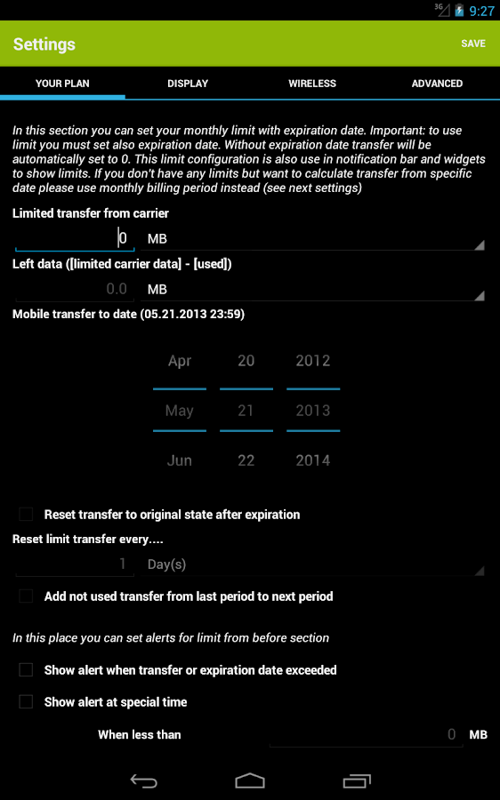 Mobile Counter Pro - 3G, WIFI - screenshot
