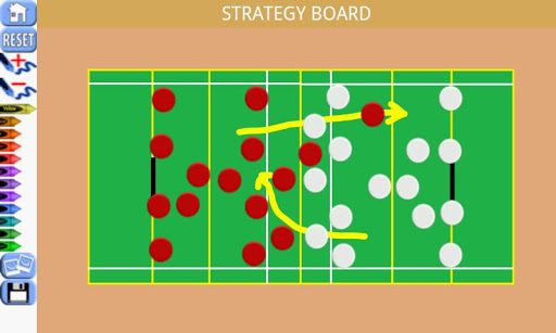 Rugby Clipboard Scoreboard