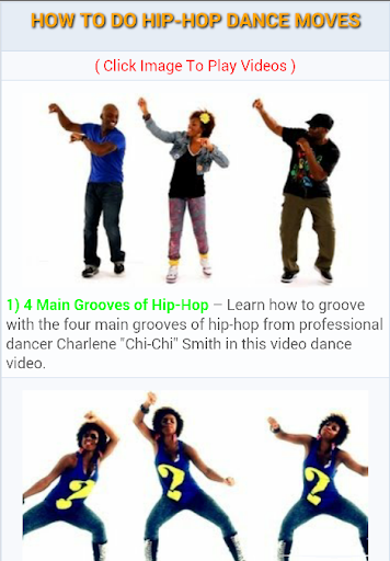 How to Do Hip-Hop Dance Moves