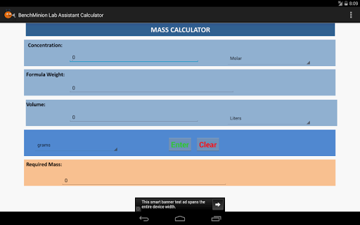 【免費工具App】BenchMinion Lab Calculator-APP點子