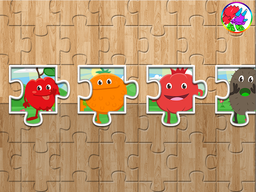 【免費教育App】Fruit Jigsaw for Toddlers-APP點子