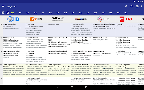 Screenshot dream EPG Premium v3.5.5