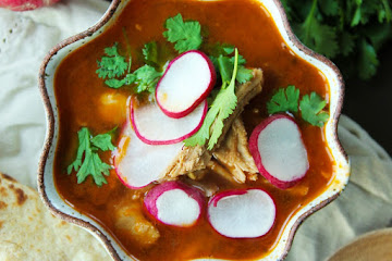 Pozole Rojo + Homemade Tortillas Recipe