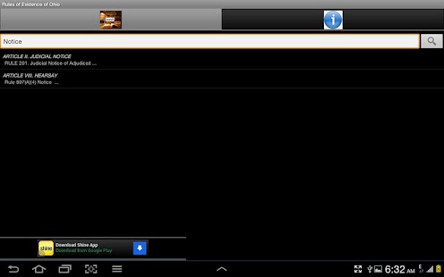 Lastest Rules of Evidence of Ohio APK for Android