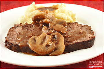 Port Wine and Mushroom Pot Roast