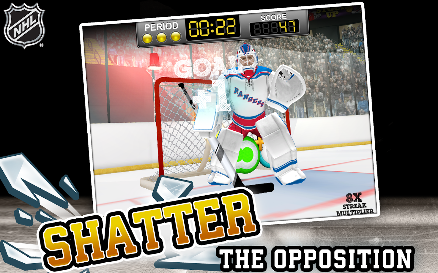 NHL Hockey Target Smash - screenshot