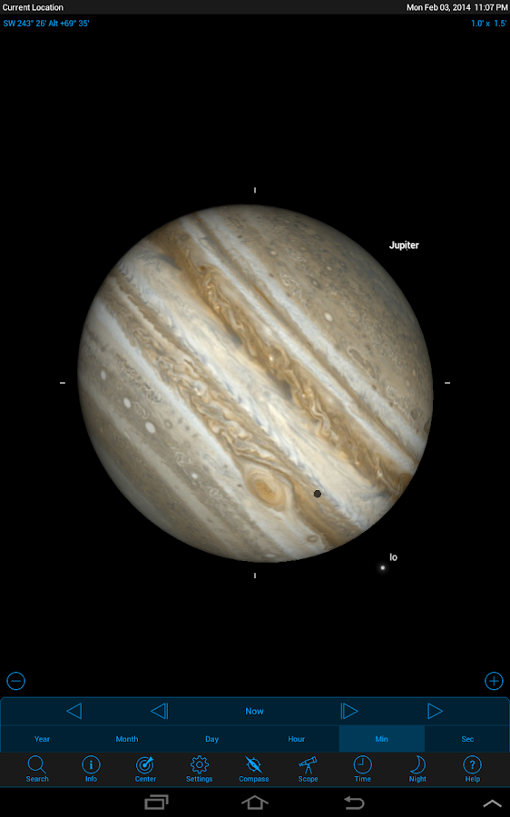   SkyPortal: captura de tela 